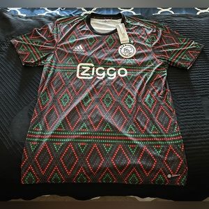 Adidas / Daily Paper AFC Ajax Amsterdam 3rd Presentation Kit / Shirt 2022-23